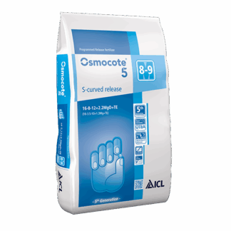 Удобрение Osmocote 5 S-curved release 8-9 мес.16-8-12+2.2MgO+МЭ (Осмокот 5 Поколение)