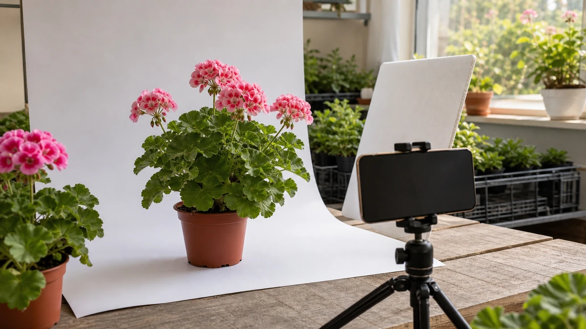 Обложка статьи «Фотографирование растений для продажи: свет, фон, ракурсы — продаёт фото, а не описание»