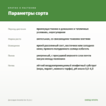 Дисхидия Ionanta Var (0,1л.) — параметры сорта