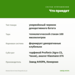 Ипомея батат Green Margarita (0,1л) — что приедет