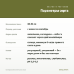 Калибрахоа Eyeconic Sunset (0,1л) — параметры сорта