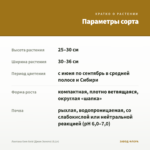 Лантана Gem Gold (Джем Золото) (0,1л) — параметры сорта