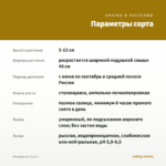 Мекардония (0,1л.) — параметры сорта