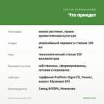 Мелисса Оранж Фреш (0,1л) — что приедет