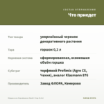 Мурданния Лориформис Брайт Стар (0,2л) — что приедет