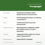 Мята Ореховая Фундук (0,1л) — что приедет