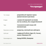 Мята Ташкент (0,1л) — что приедет