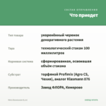 Мята Ванильная (0,1л) — что приедет