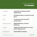 Мята Яблочная Pomo Petite (0,1л) — что приедет