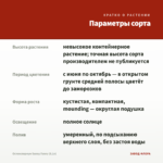 Остеоспермум Sunny Fanny (0,1л) — параметры сорта