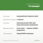 Пеларгония Toscana Balcon Polar (срез/1шт) — что приедет
