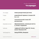Пеларгония Ю Сакура (0,1л.) — что приедет