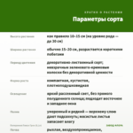 Пеперомия Пикси Грин (0,1л) — параметры сорта
