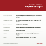 Петуния Amore King of Hearts Imp. (0,1л) — параметры сорта