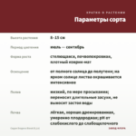 Седум Dragons Blood (0,1л) — параметры сорта