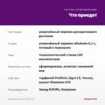 Вербена Blues Dark Violet (0,1л) — что приедет
