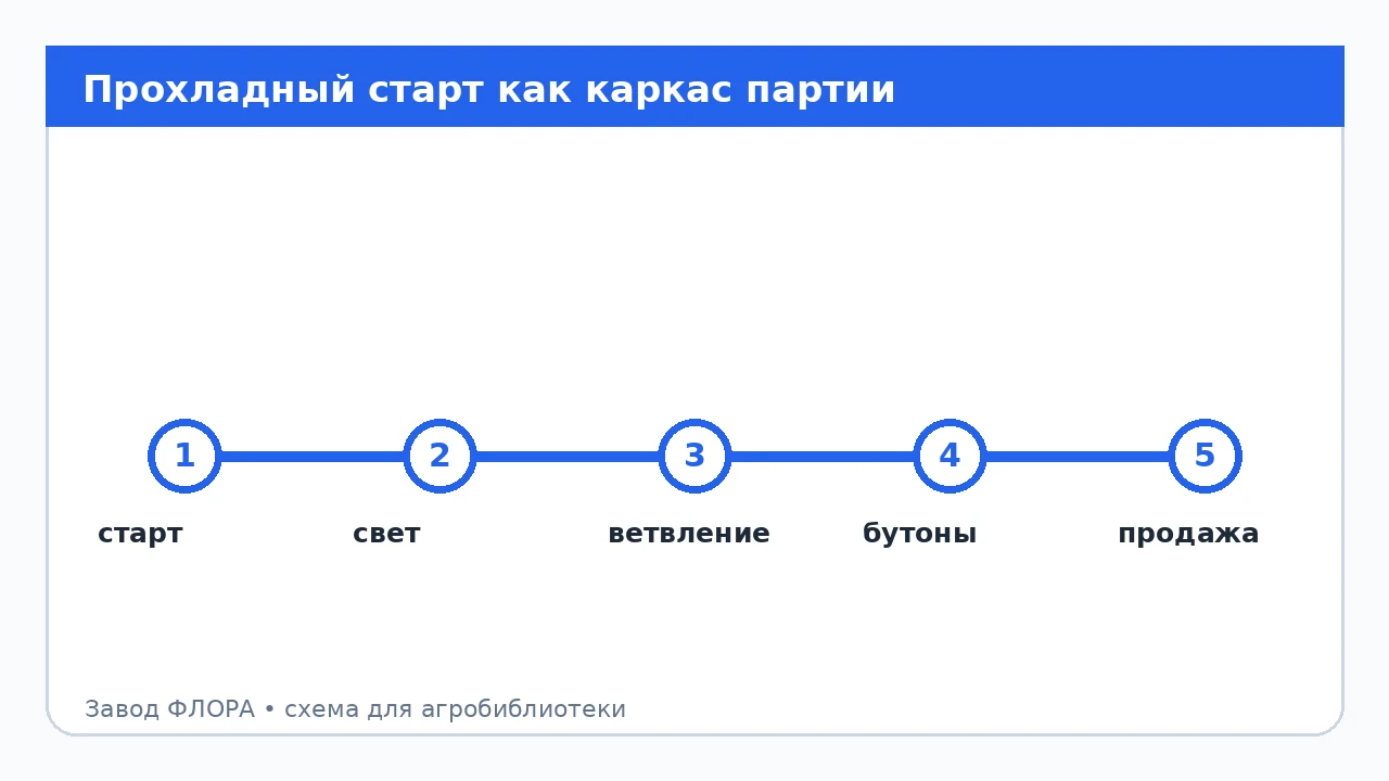 Прохладный старт как каркас партии